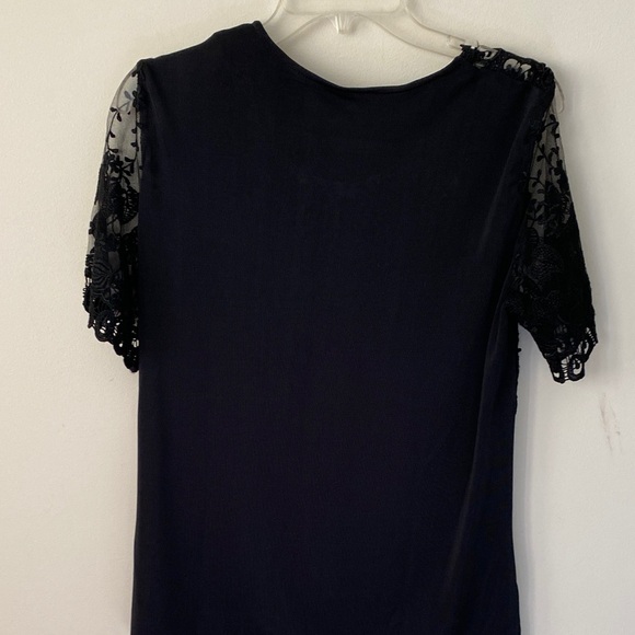 Elegant Black Lace Women's Top - Picture 3 of 3